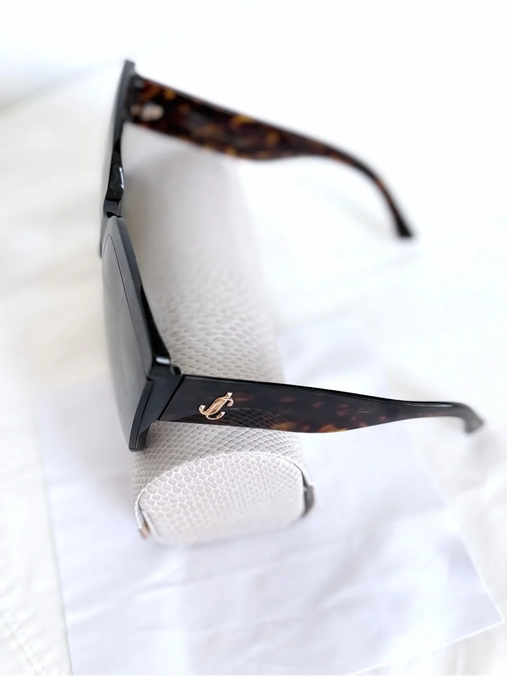 JIMMY CHOO Havana Square-Frame Sunglasses WMN